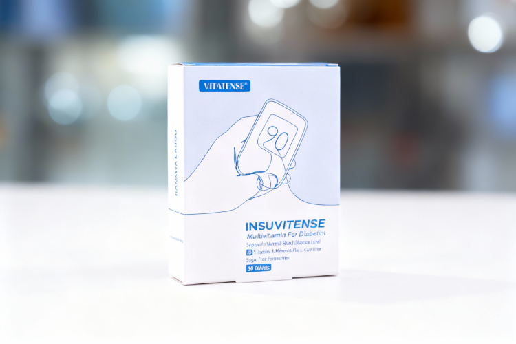 تصویر مکمل غذایی برای افراد دیابتی با بسته‌ بندی جذاب